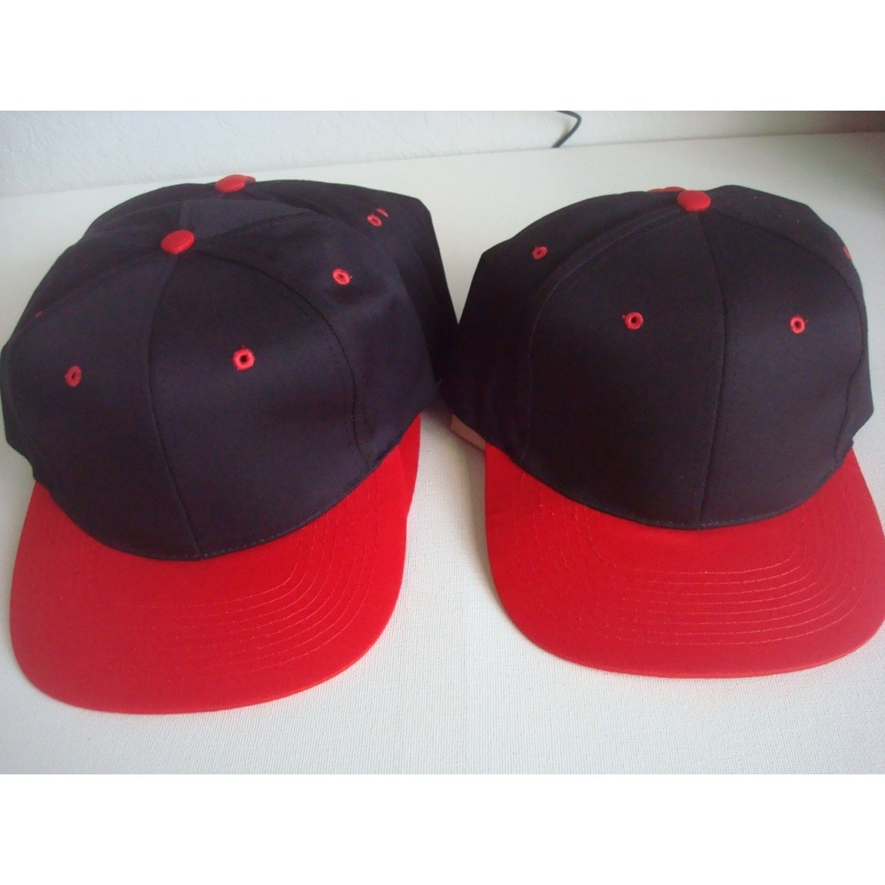 10 HAT BUNDLE LOT BLANK NISSUN RED BLACK SNAPBACK 90S HAT CAP VINTAGE 00S Y2K S5
